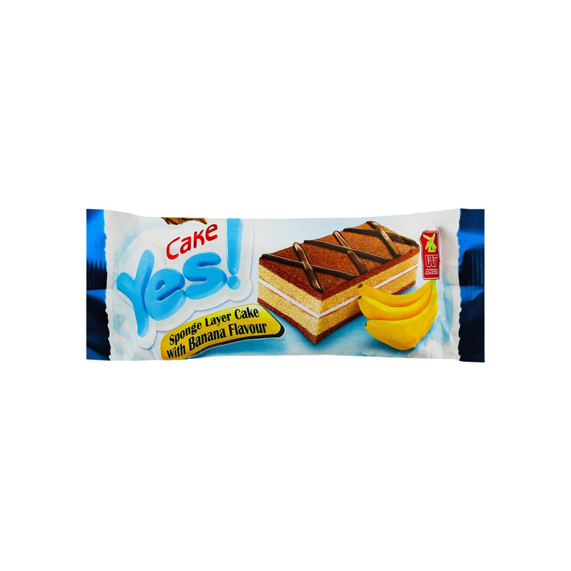 کیک یس لایه ای موزی آناتا - 50 گرم بسته 36 عددی