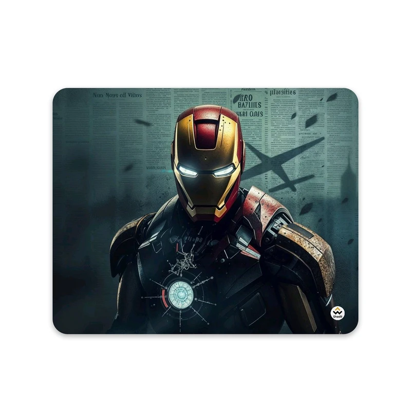 ماوس پد شادیت مدل Iron Man کد483 سایز 24*19 سانتی متر