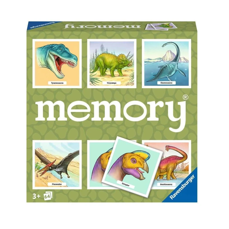  بازی فکری راونزبرگر مدل Dinosaur memory کد 20924 مناسب برای 3 سال به بالا