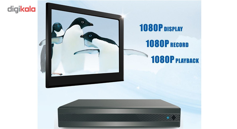 دستگاه DVR چهار کانال تام مدل T-9002