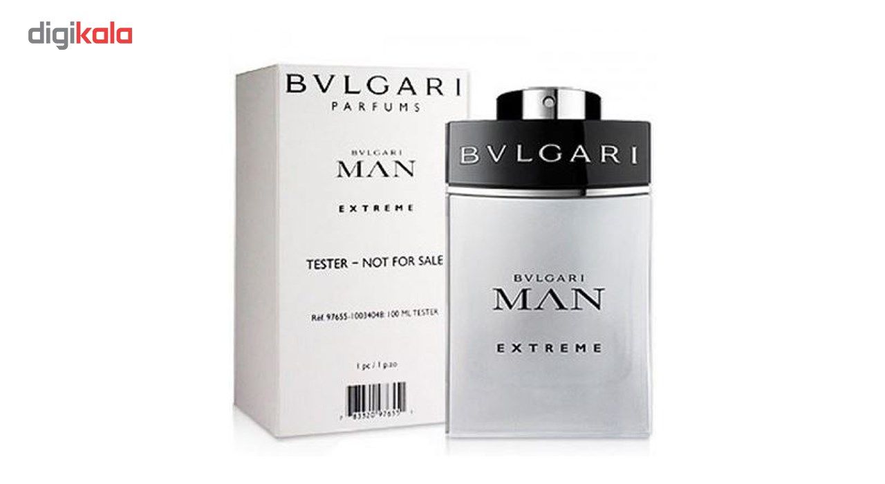 تستر ادو تویلت مردانه بولگاری مدل Man Extreme حجم 100 میلی لیتر -  - 2