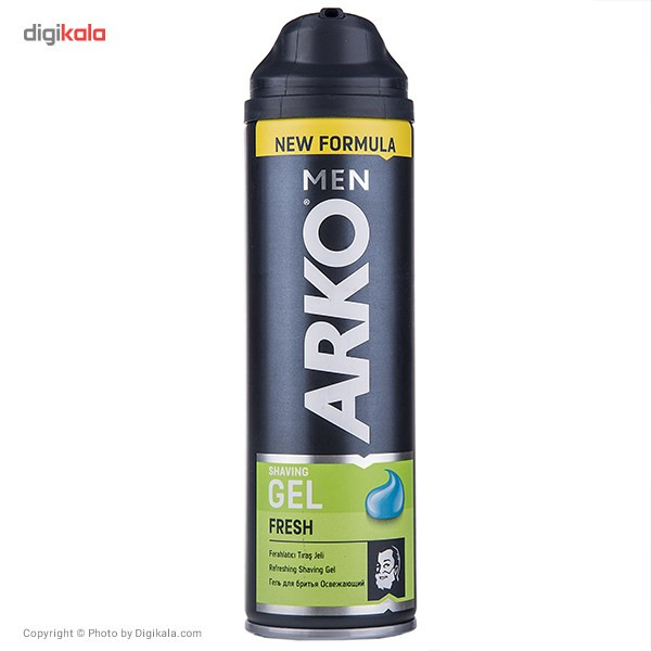 ژل اصلاح آرکو من مدل Fresh حجم 200 میلی لیتر