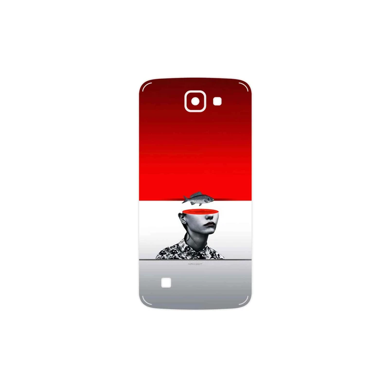 برچسب پوششی ماهوت مدل Collage of surreal Portrait of Women 1 مناسب برای گوشی موبایل ال جی K4