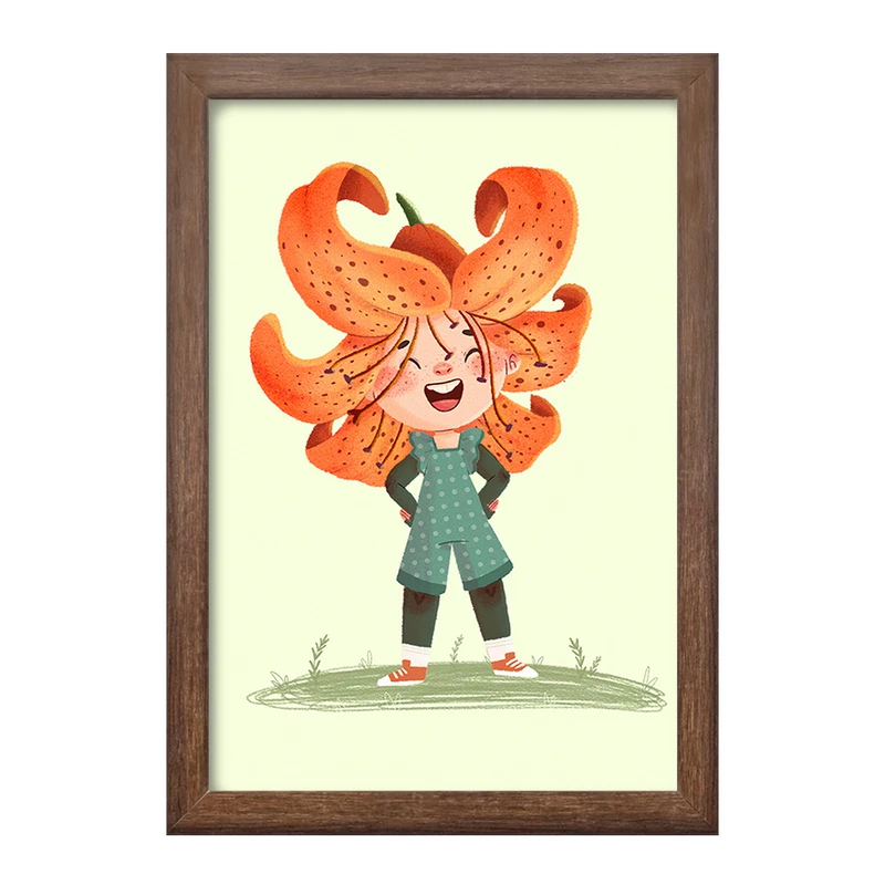 تابلو خندالو طرح دخترانه فانتزی کد 25721