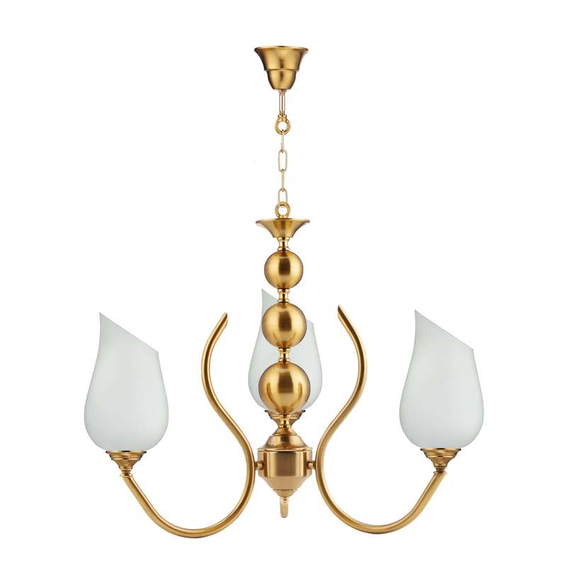 لوستر 3 شعله زیمادور مدل ابشار کد ZD-03