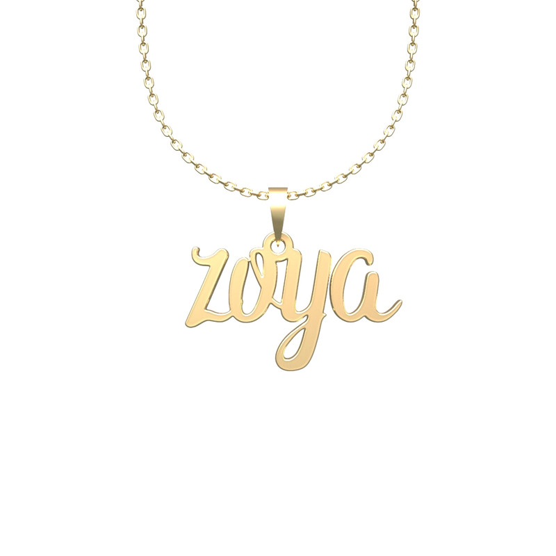 گردنبند طلا 18 عیار زنانه مدوپد مدل zoya گردنبند طلا 18 عیار زنانه مدوپد مدل zoya