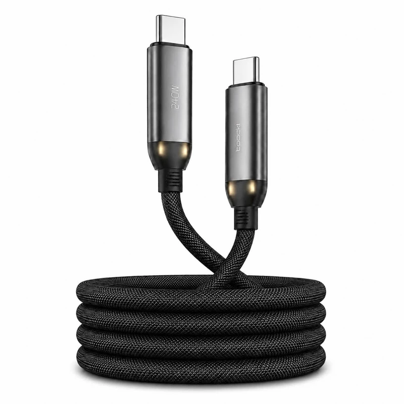 کابل USB-C توکی مدل 17Pro-Max-240W طول ۱متر