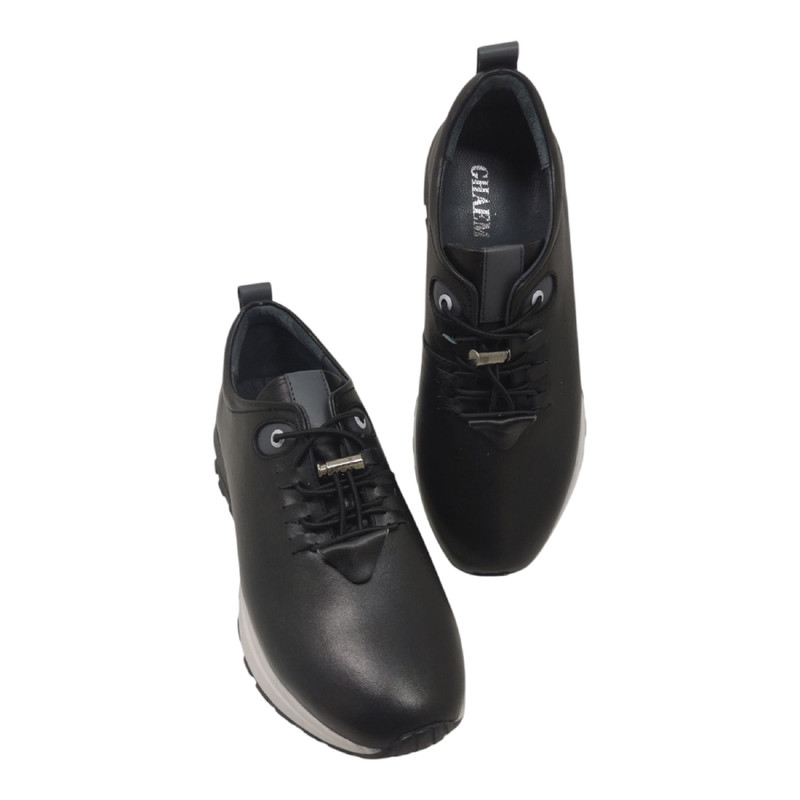 کفش روزمره زنانه چرم قائم مدل Z102