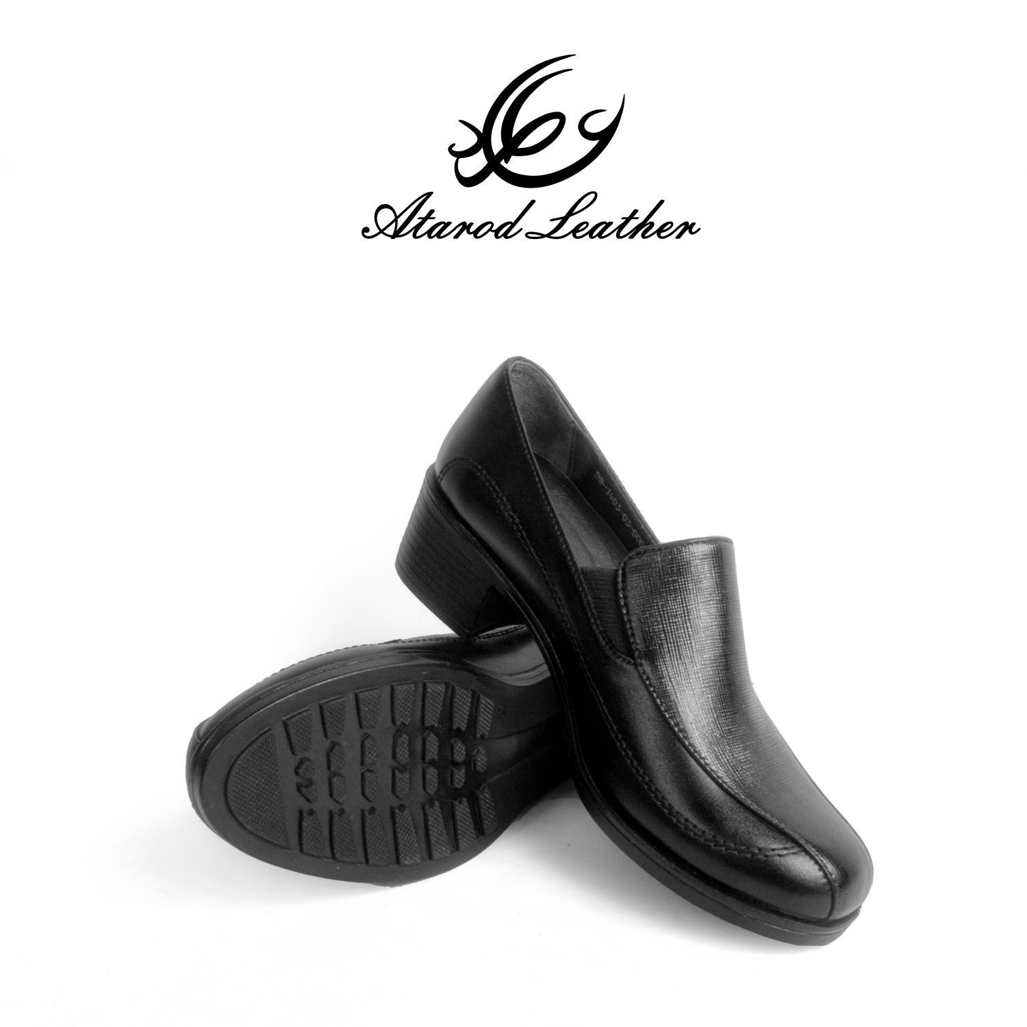 کفش زنانه چرم عطارد مدل چرم طبیعی کد SH386 -  - 4