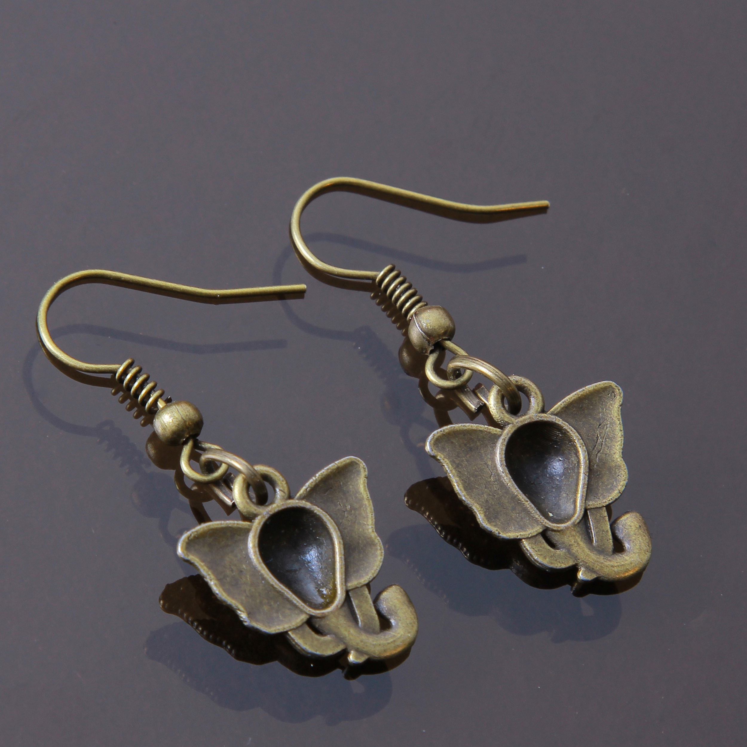 گوشواره دخترانه بازرگانی میلادی کد GZN_089