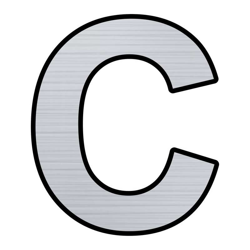 تابلو راهنما مدل حروف C