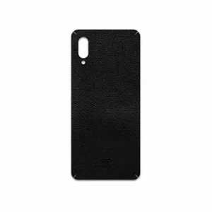 MAHOOT Black-Leather Cover Sticker for Samsung Galaxy A02