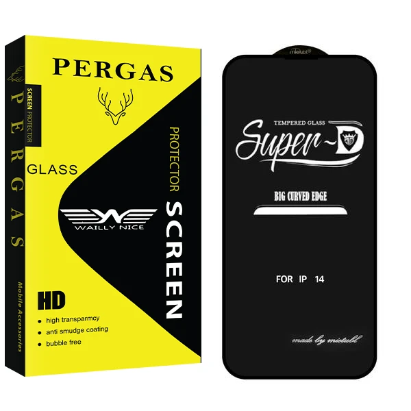 محافظ صفحه نمایش وایلی نایس مدل Pergas SuperD مناسب برای گوشی موبایل اپل iPhone 14