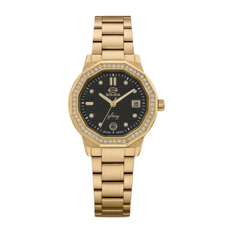 ساعت مچی عقربه‌ای کوارتز زنانه سولیدا مدل S5110L