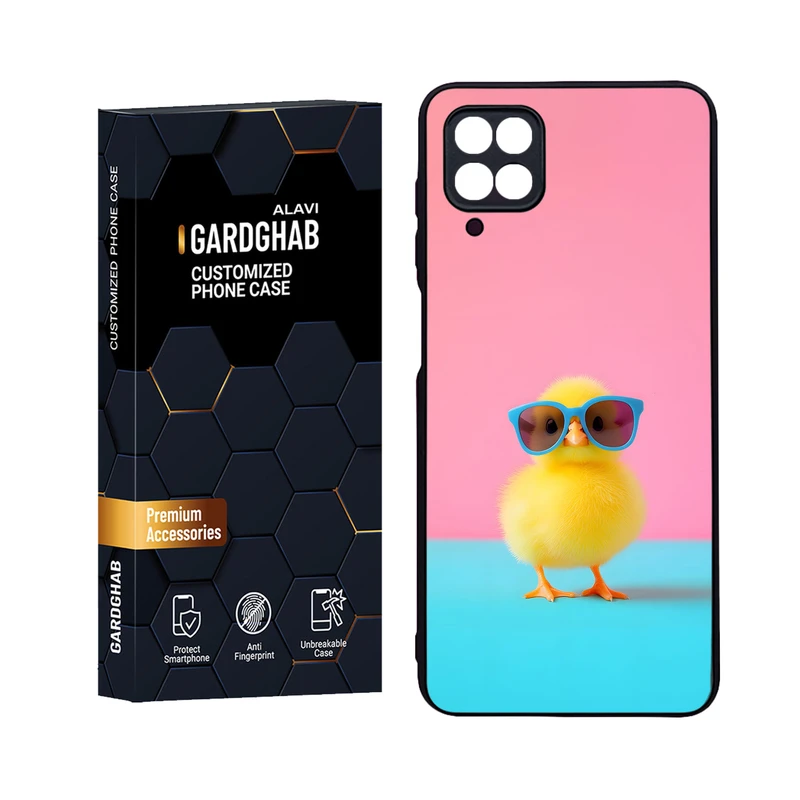 کاور گارد قاب علوی مدل Glass مناسب برای گوشی موبایل سامسونگ Galaxy A12