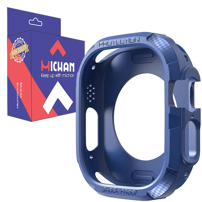 کاور میچان مدل Hard silicone مناسب برای اپل واچ ULTRA سایز 49 میلی متری