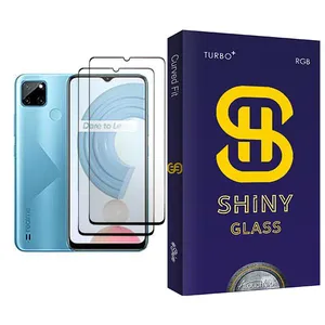 Atouchbo Shiny Glass MIX002 Screen Protector For Realme C21Y Pack Of 2