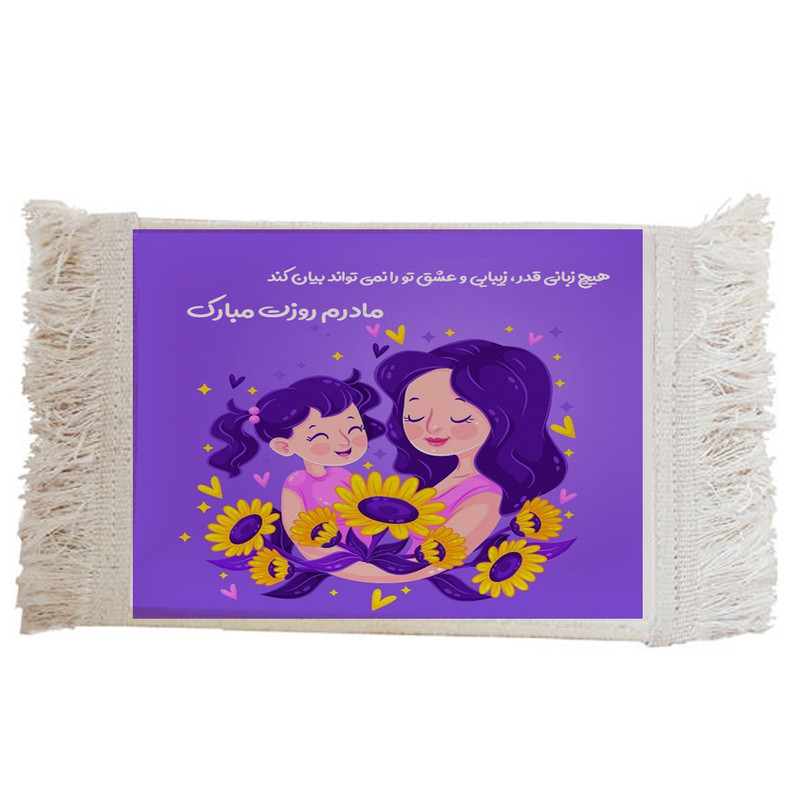 فرش ماشینی دیوارکوب مدل مادر کد L22