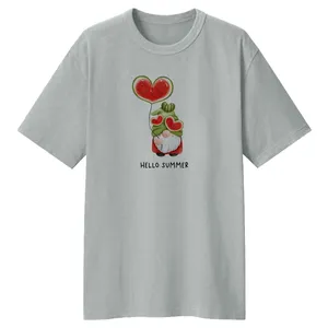 تی شرت لانگ زنانه مدل summer کد LL131 رنگ طوسی