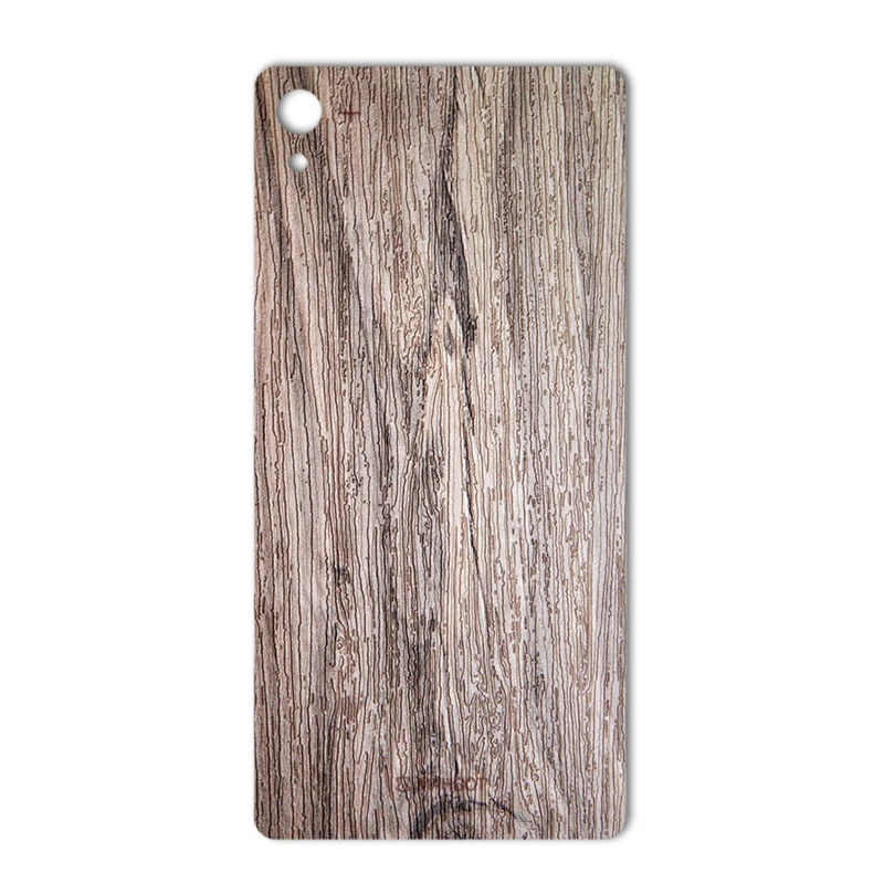 برچسب تزئینی ماهوت مدل Walnut Texture مناسب برای گوشی Sony Xperia Z3 Plus