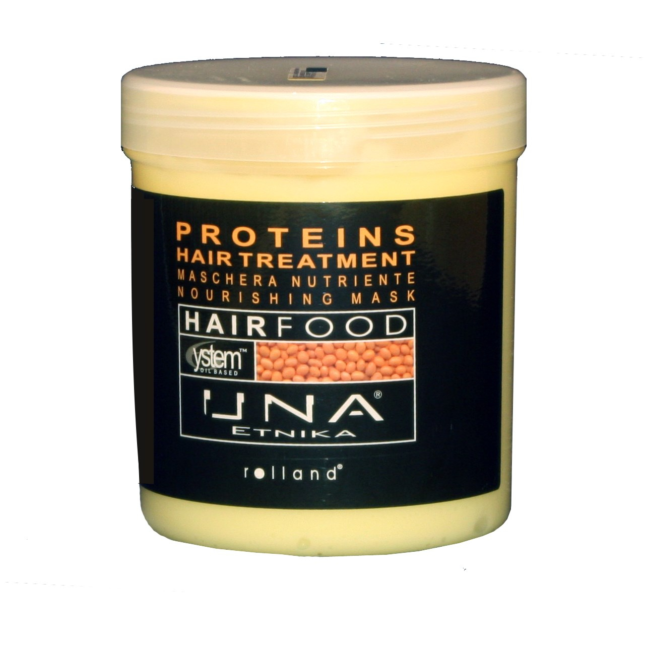 ماسک مو پروتئنه رولند حاوی عصاره سویا مدل Proteins حجم 1000 میلی لیتر