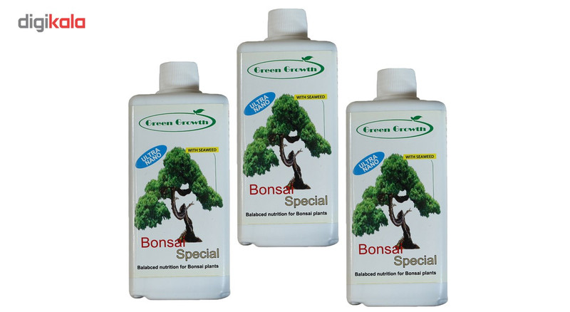 کود مایع بنسای گرین گروت ظرفیت 500 میلی لیتر بسته 3 عددی کود مایع بنسای گرین گروت ظرفیت 500 میلی لیتر بسته 3 عددی