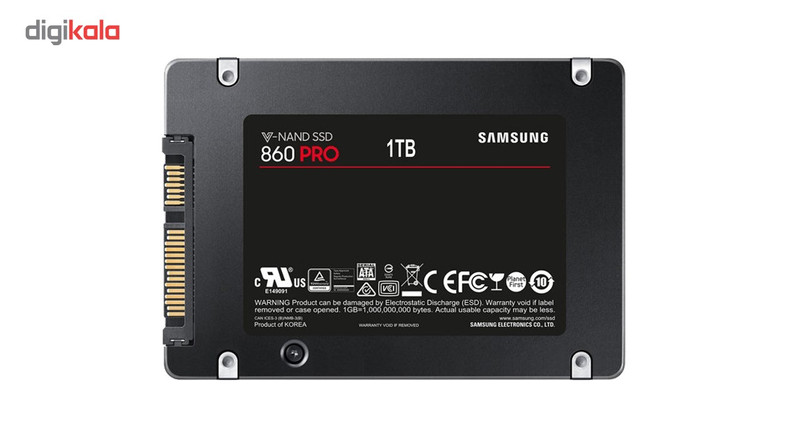 اس اس دی سامسونگ مدل 860 pro ظرفیت 1 ترابایت
