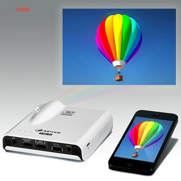 پروژکتور قابل حمل ایپتک مدل PocketCinema A100W