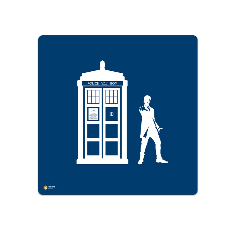 ماوس پد هومرو مدل NX096 طرح سریال Doctor Who سایز 40x40 سانتی متر