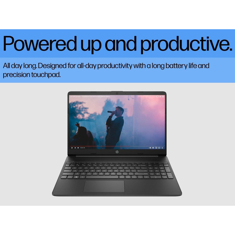 لپ تاپ 15.6 اینچی اچ‌ پی مدل 15s-FQ5000-i3 8GB 1SSD