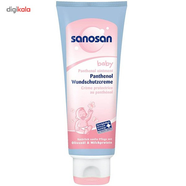 پماد ضد سوختگی کودک سانوسان مدل Baby Panthenol Ointment حجم 100 میلی لیتر پماد ضد سوختگی کودک سانوسان مدل Baby Panthenol Ointment حجم 100 میلی لیتر