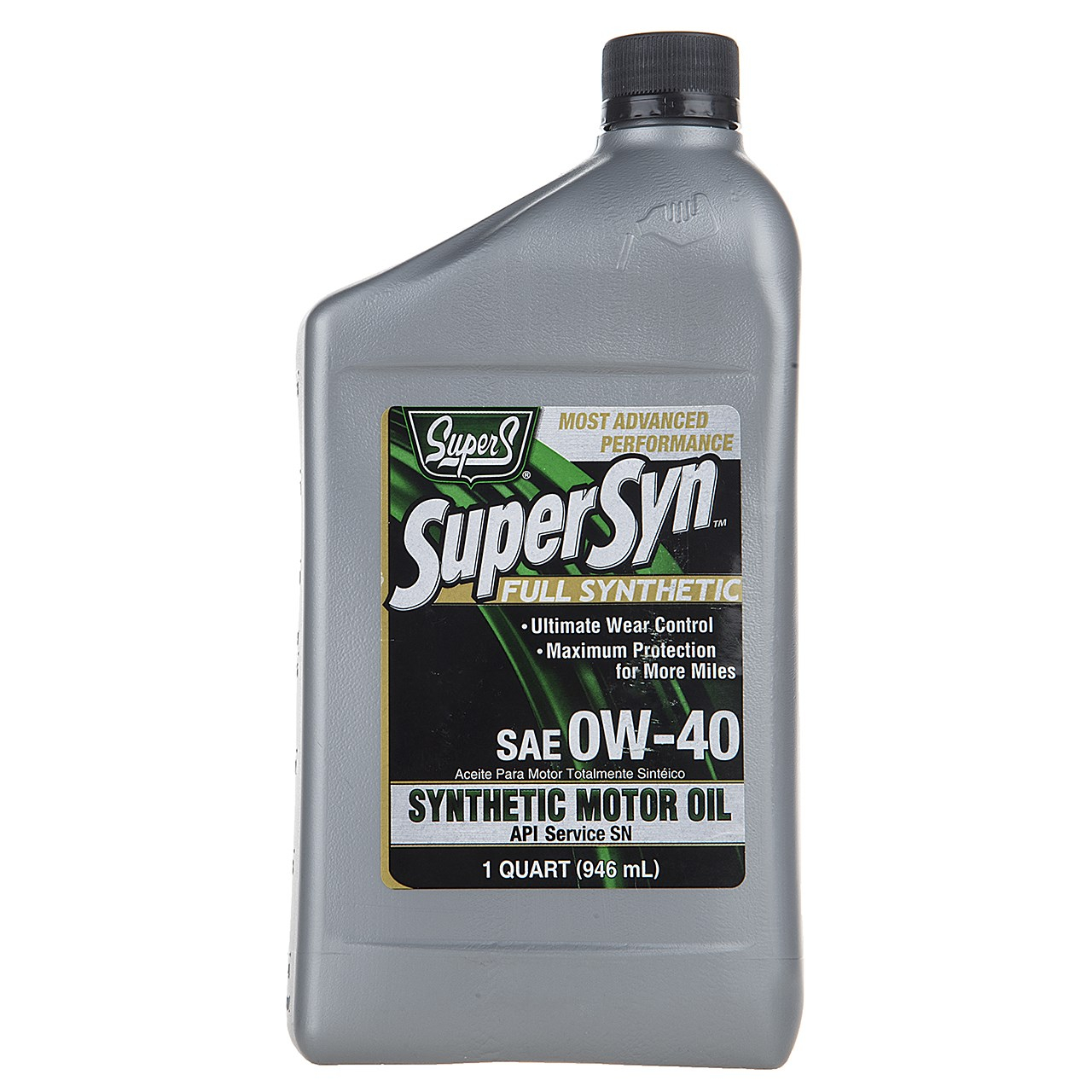 روغن موتور خودرو سوپر اس مدل SuperSyn 0W-40 حجم 946 میلی لیتر