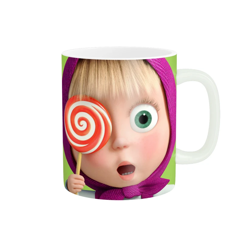 ماگ پاد آفرین طرح ماشا ومیشا کد 3800