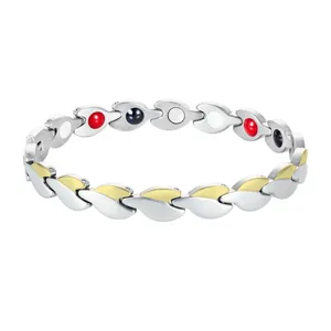 دستبند مغناطیسی سلامت اصل مدل White gold