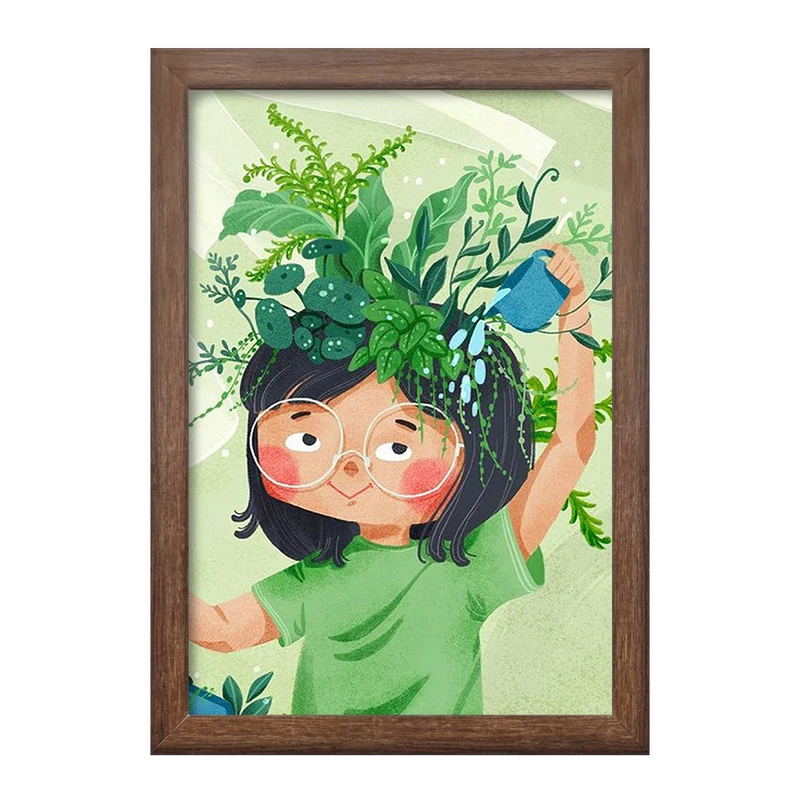 تابلو خندالو طرح دخترانه فانتزی کد 25741