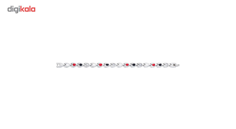 دستبند مغناطیسی سلامت اصل مدل White gold دستبند مغناطیسی سلامت اصل مدل White gold