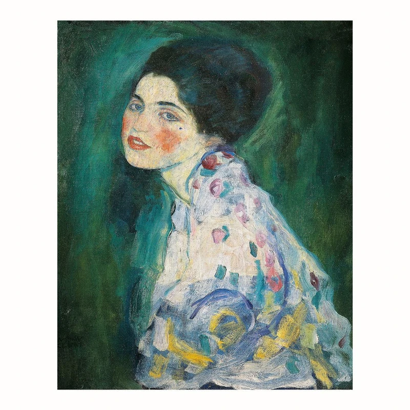 پوستر مدل نقاشی پرتره یک خانم