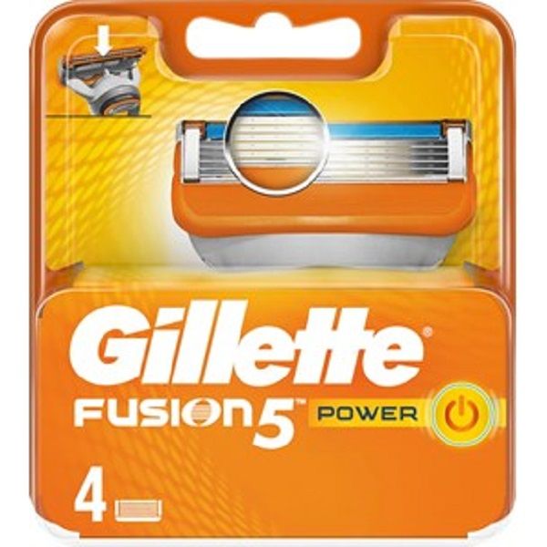 تیغ یدک ژیلت مدل 5 Fusion Power بسته 4 عددی -  - 1