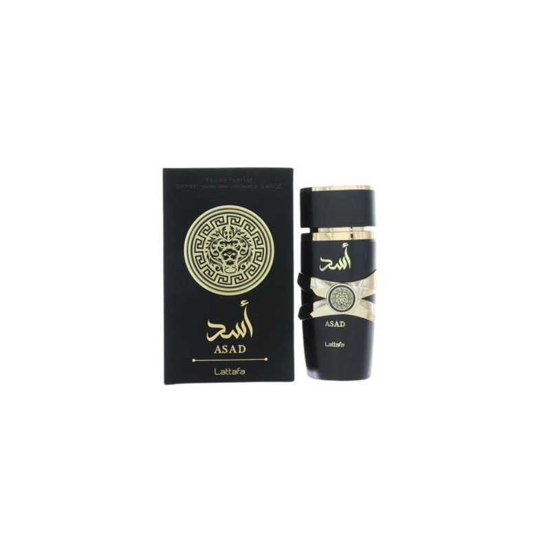 ادو پرفیوم مردانه لطافه مدل اسد حجم 100 میلی لیتر