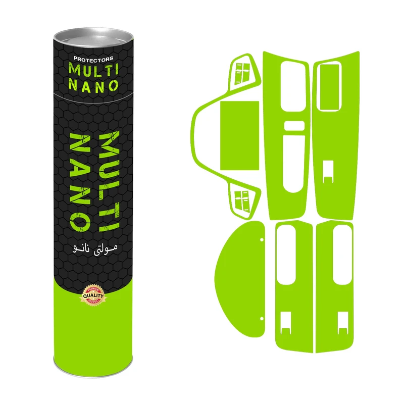 برچسب محافظ مانیتور و کنسول خودرو مولتی نانو مدل X-F1B مناسب برای سورن پلاس مجموعه 10 عددی