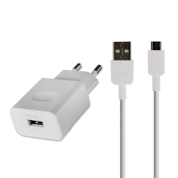 شارژر دیواری مدل HW-059200EHQ همراه با کابل Micro-USB طول 1 متر شارژر دیواری مدل HW-059200EHQ همراه با کابل Micro-USB طول 1 متر