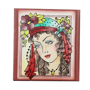 آینه جیبی چرم نگار مدل CN-206924
