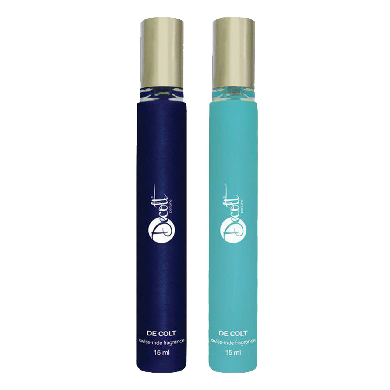 عطر جیبی دکلت مدل P11 حجم 15 میلی لیتر مجموعه 2 عددی