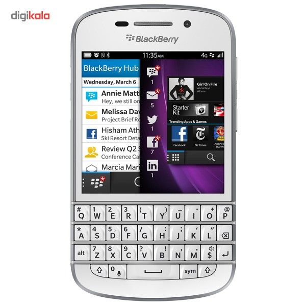 گوشی موبایل بلک بری مدل Q10 RFM121LW main 1 7