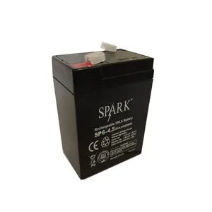 باتری 6 ولت 4.5 آمپر اسپارک مدل SP6-4.5