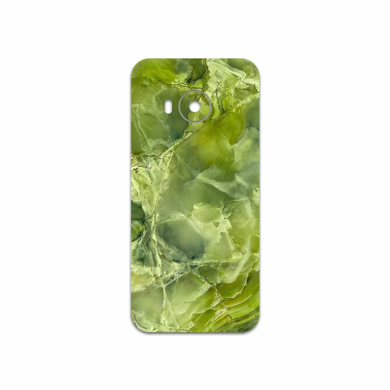 برچسب پوششی ماهوت مدل Green Crystal Marble مناسب برای گوشی موبایل اچ تی سی One ME