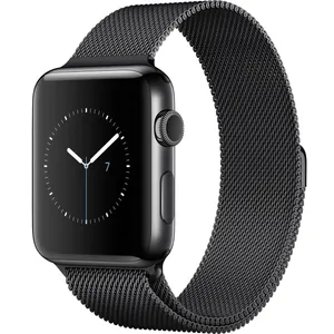 ساعت هوشمند اپل واچ سری 2 مدل 42mm Space Black Steel Case with Milanese Loop