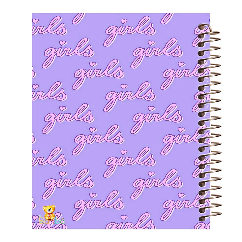 دفتر مشق 100 برگ بانیبو طرح  girls کد 1018