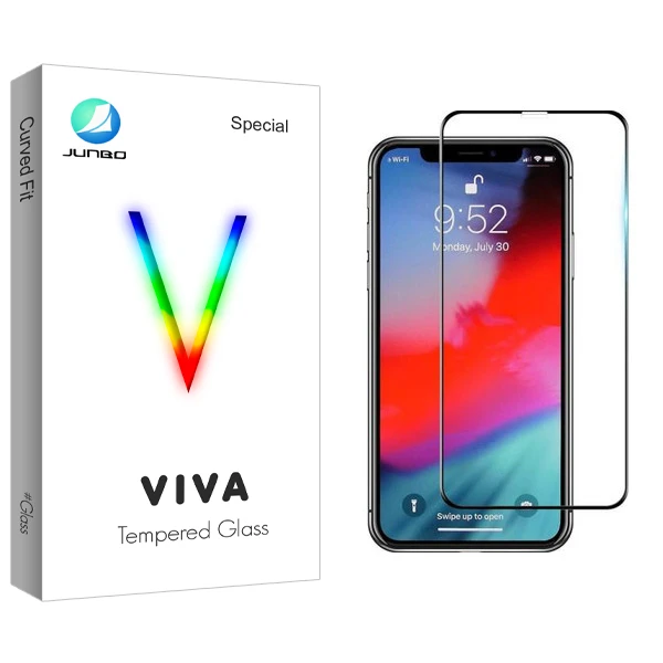 محافظ صفحه نمایش جانبو مدل Viva Glass مناسب برای گوشی موبایل اپل iphone xr
