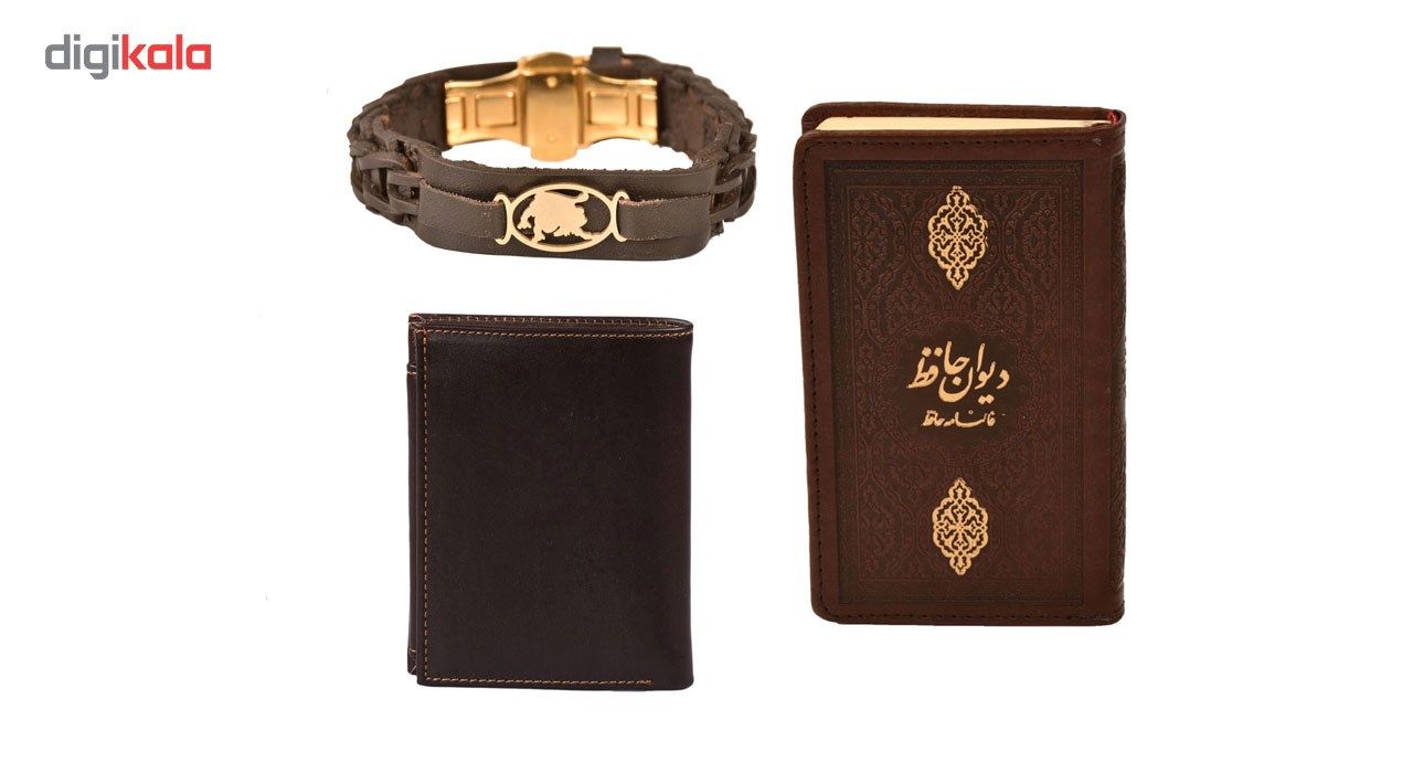 ست هدیه طرح تولد مرداد کهن چرم مدل m108- 5 main 1 1